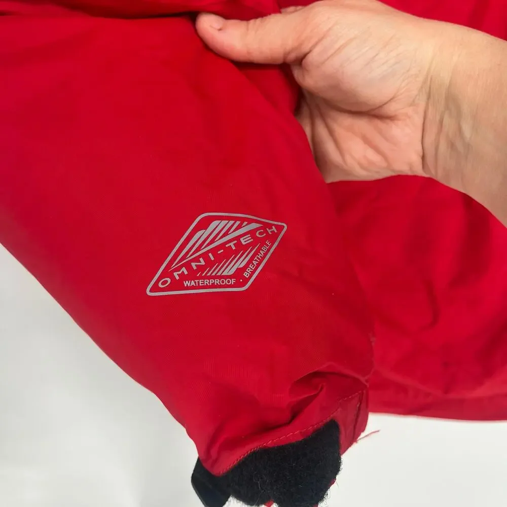 Columbia Titanium Omni-Heat 3-in-1 Ski Jacket Red Black Mens Medium M